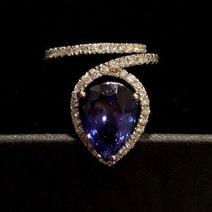 6.81ct Tanzanite & Diamond -FINAL SALE- RRP $14760